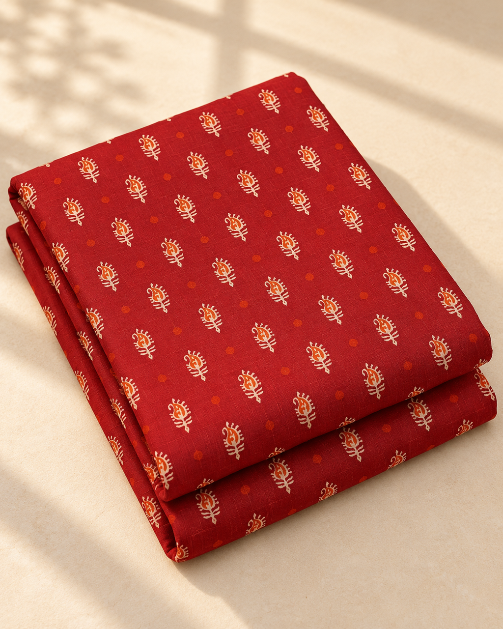 Scarlet Minimal 3-Piece Unstitched Printed Khaddar Suit