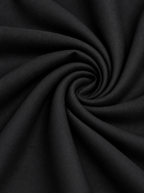BLACK Double Irish Winter Fabric for Men