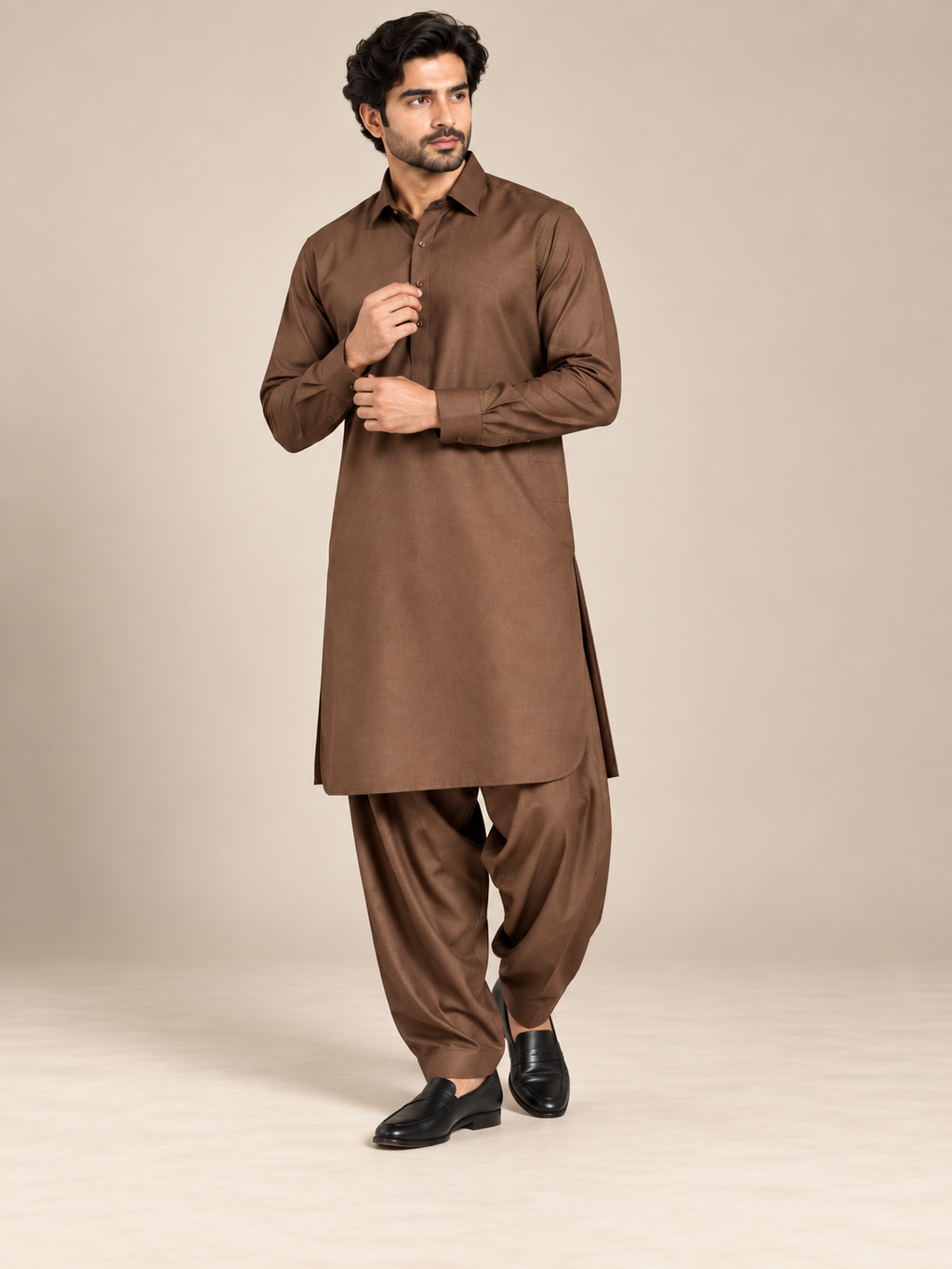 CAMEL Double Irish Winter Fabric for Men