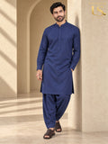 ROYAL BLUE Double Irish Winter Fabric for Men